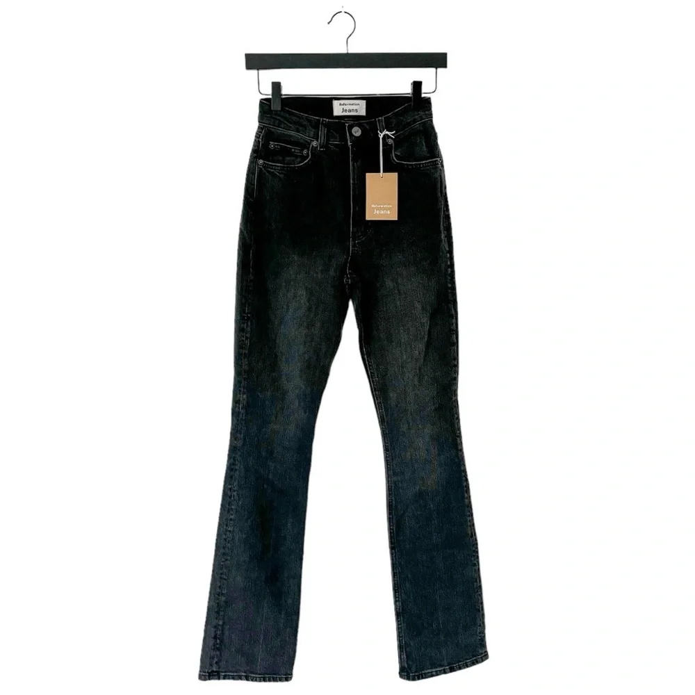 NEW Reformation Cindy Bootleg Jeans Erie